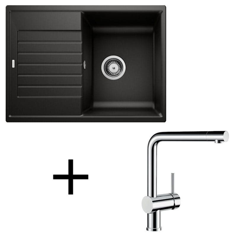 Blanco set Zia 45 S Compact + Linus chróm biela soft 1