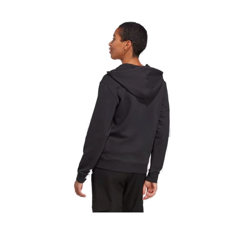 Dámska mikina so zipsom ADIDAS W LIN FT FZ HD-IC6863-Black 4