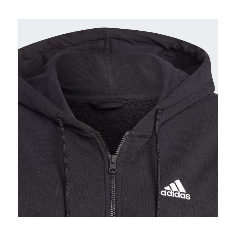 Dámska mikina so zipsom ADIDAS W LIN FT FZ HD-IC6863-Black 6