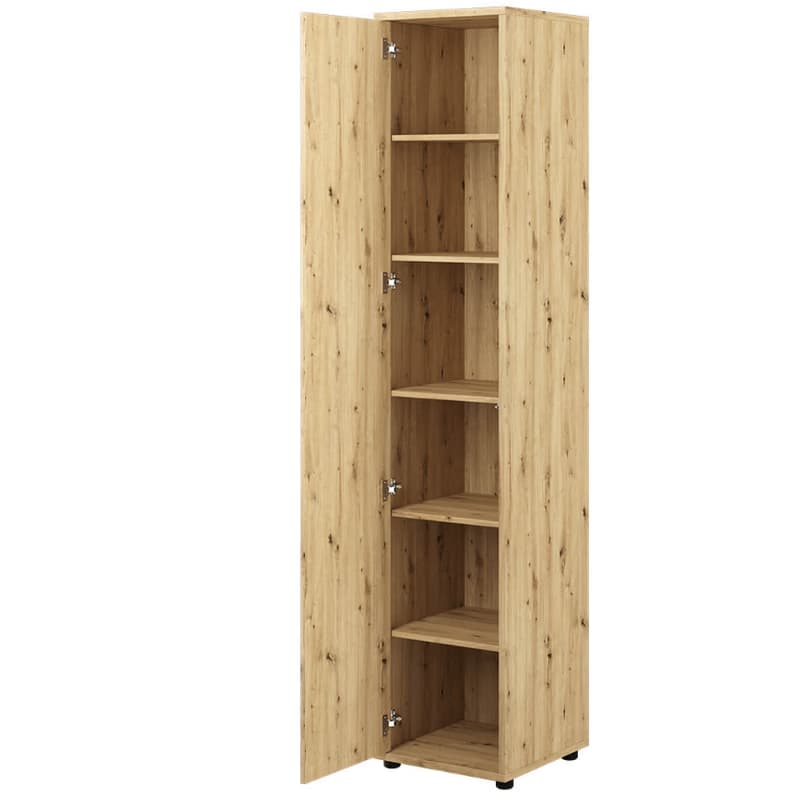 Dig-net nábytok Policová skriňa Lenart BED CONCEPT BC-21 | dub artisan 4