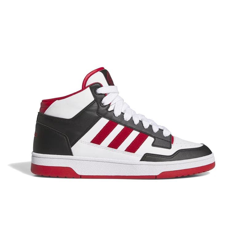 Pánska rekreačná obuv ADIDAS Rapid Court Mid core black toper red cloud white 2