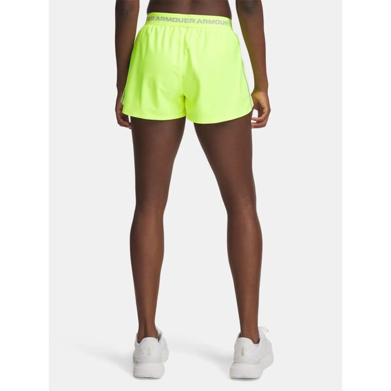 Dámske tréningové kraťasy UNDER ARMOUR Tech Play Up Shorts-YLW 2