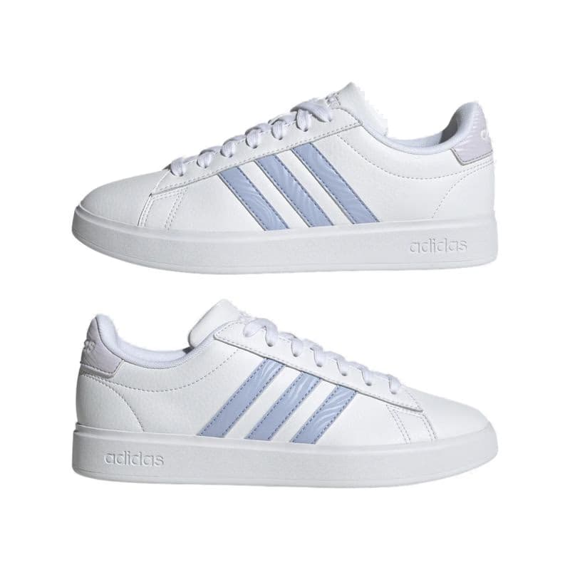Dámska rekreačná obuv ADIDAS Grand Court cloud white blue dawn silver dawn 3