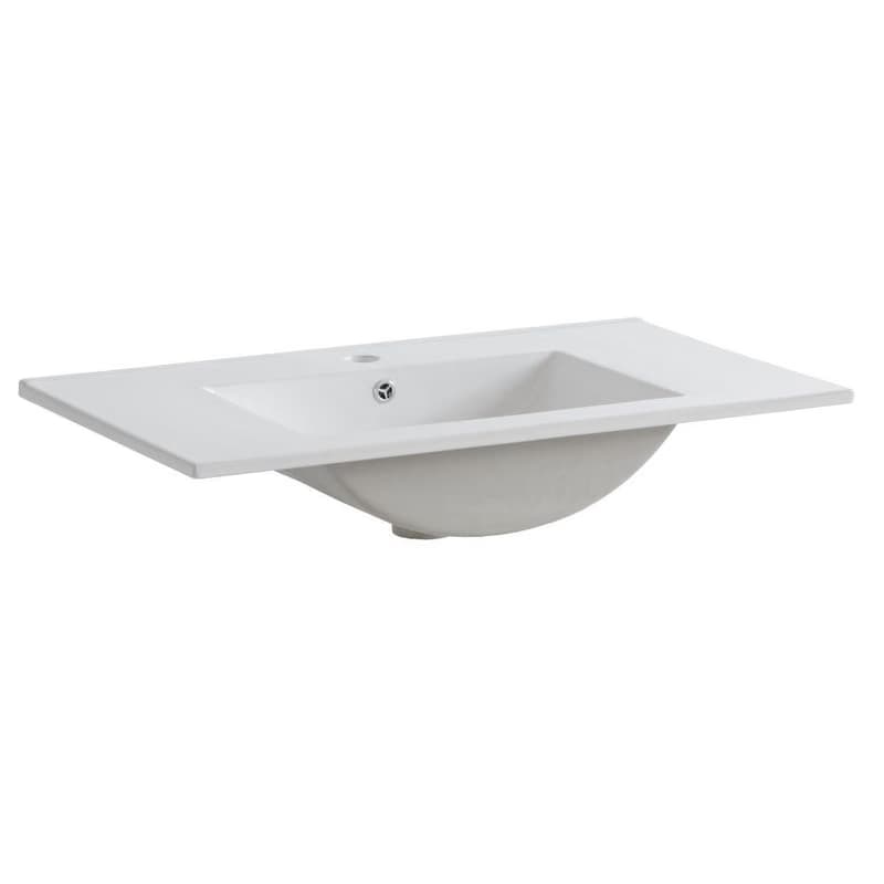 ArtCom Keramické umývadlo CFP 80D | biely lesk 80 cm 2