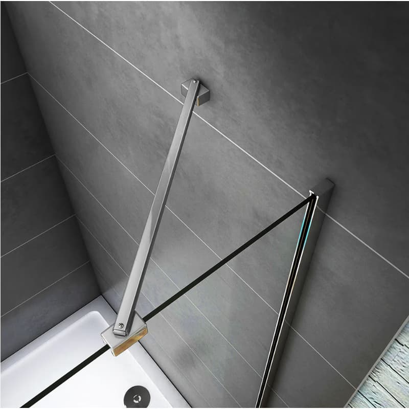 H K - Štvorcový sprchovací kút MELODY B5 80x80 cm s jednokrídlovými dverami s pevnou stenou SE-MELODYB58080 6