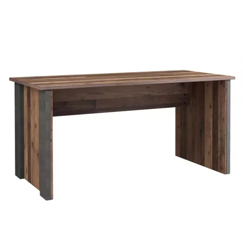 Písací stôl Symmach 153 Old-Wood Vinteage/Betón 1