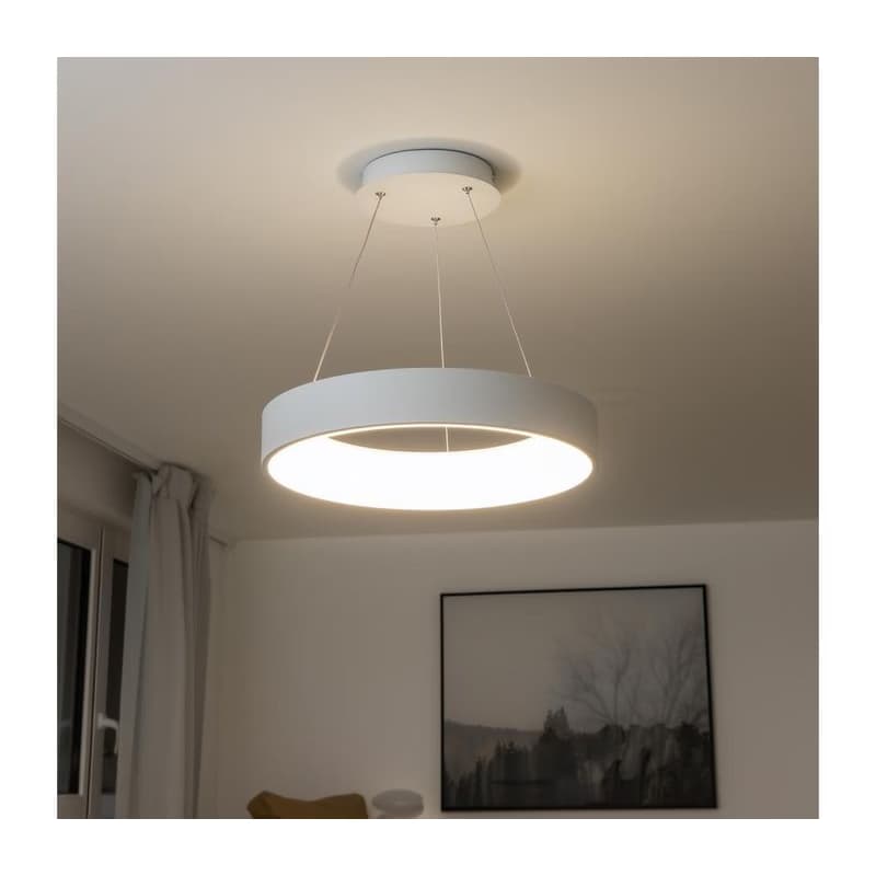 Brilagi - LED stmievateľný závesný luster na lankách LED/40W/230V 3000-6500K biela + DO BRKL02R-40W/LED-BI 1