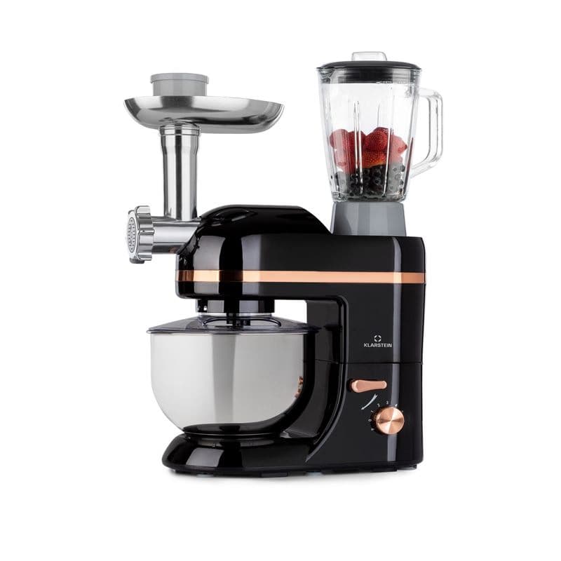 Klarstein Lucia Elegance, kuchynský robot, mixér, mlynček na mäso, 1800 W, bez BPA 1