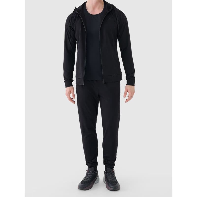 Pánske tepláky 4F TROUSERS FNK M1046-20S-DEEP BLACK 4