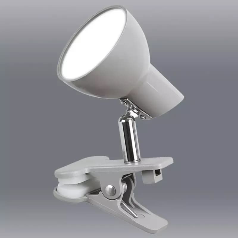 Lampa s klipom LED Noah 1480 šedá 5W LB