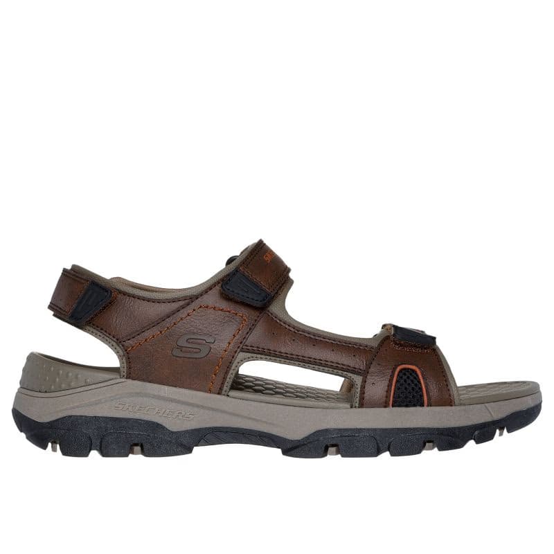 Pánske sandále SKECHERS Relaxed Fit Tresmen Hirano M brown 2