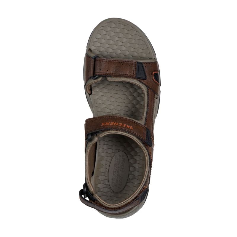 Pánske sandále SKECHERS Relaxed Fit Tresmen Hirano M brown 4