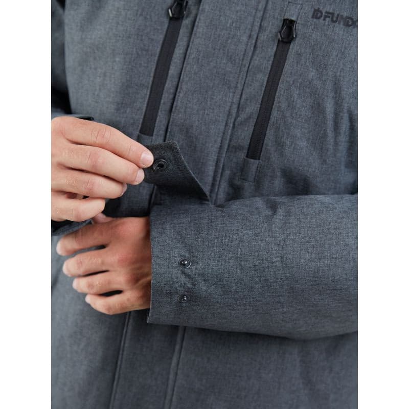 Pánska bunda FUNDANGO Spirit Parka Jacket-745-grey heather 6