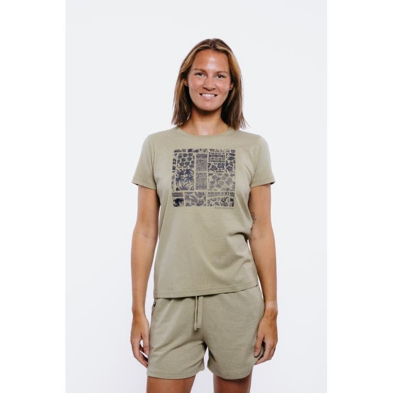 Dámske tričko s krátkym rukávom AUTHORITY T-ETNO II W olive 2