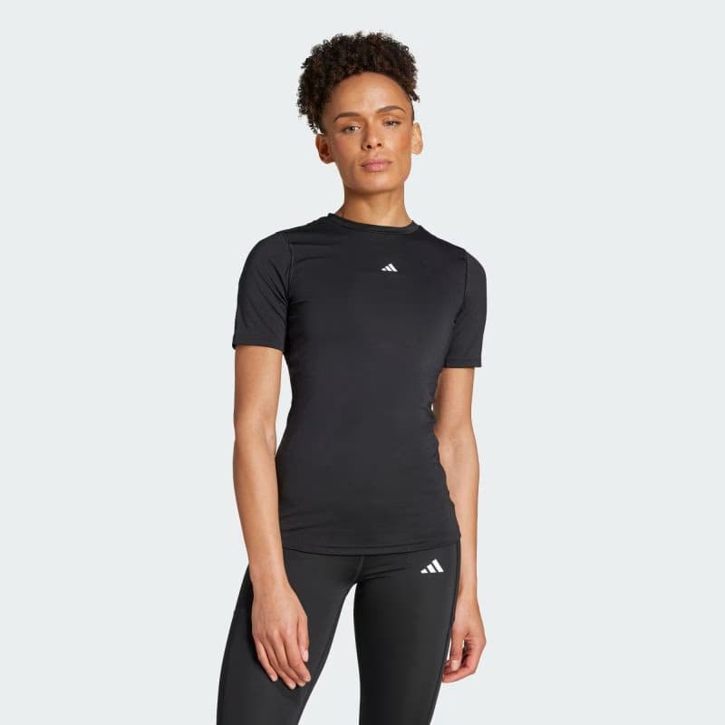 Dámske tréningové tričko s krátkym rukávom ADIDAS TF TRAIN T BLACK 2