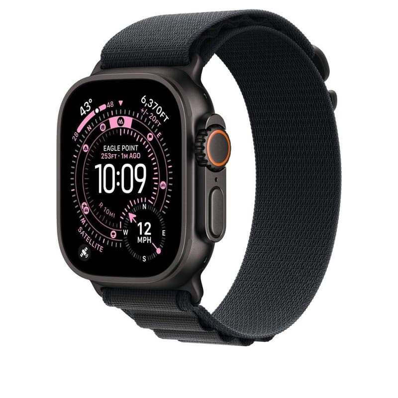 Watch Acc/49/Black Alpine Loop -L-Bl.Titan 2