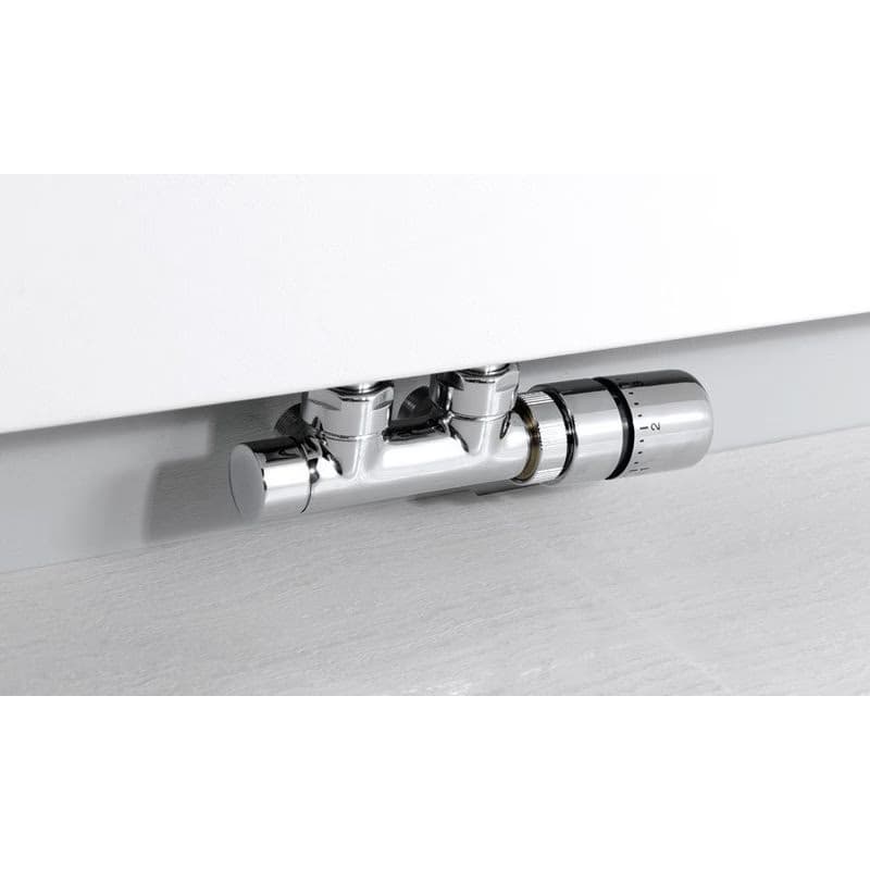 SAPHO - TWIN termostatická pripojovacia súprava ventilu pre stredové pripojenie, pravá, chróm CP3010S 2