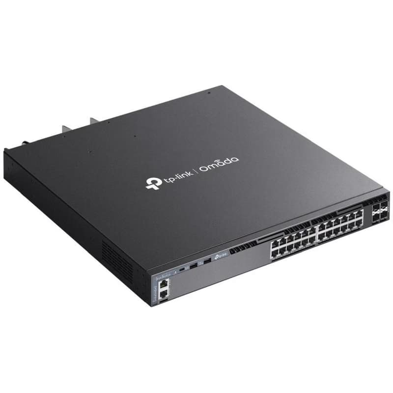 TP-Link SG6428XHP Omada 24 portový gigabitový RJ45 stackable L3 PoE+ switch, 720 W total PoE budget 3