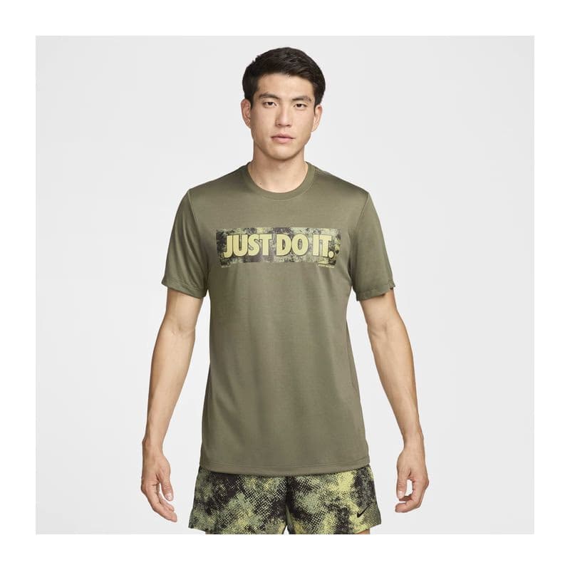 Pánske tréningové tričko s krátkym rukávom NIKE DF TEE RLGD CAMO 2