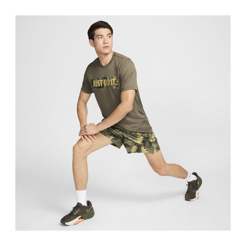 Pánske tréningové tričko s krátkym rukávom NIKE DF TEE RLGD CAMO 4