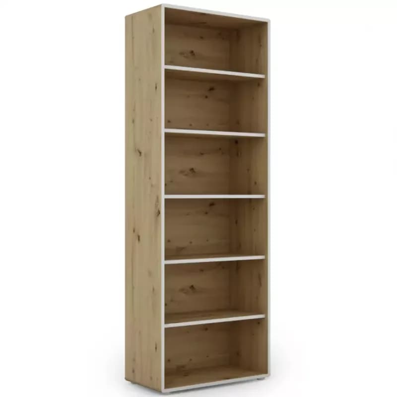 Regál Capannoli rg 70 dub artisan/biela 1