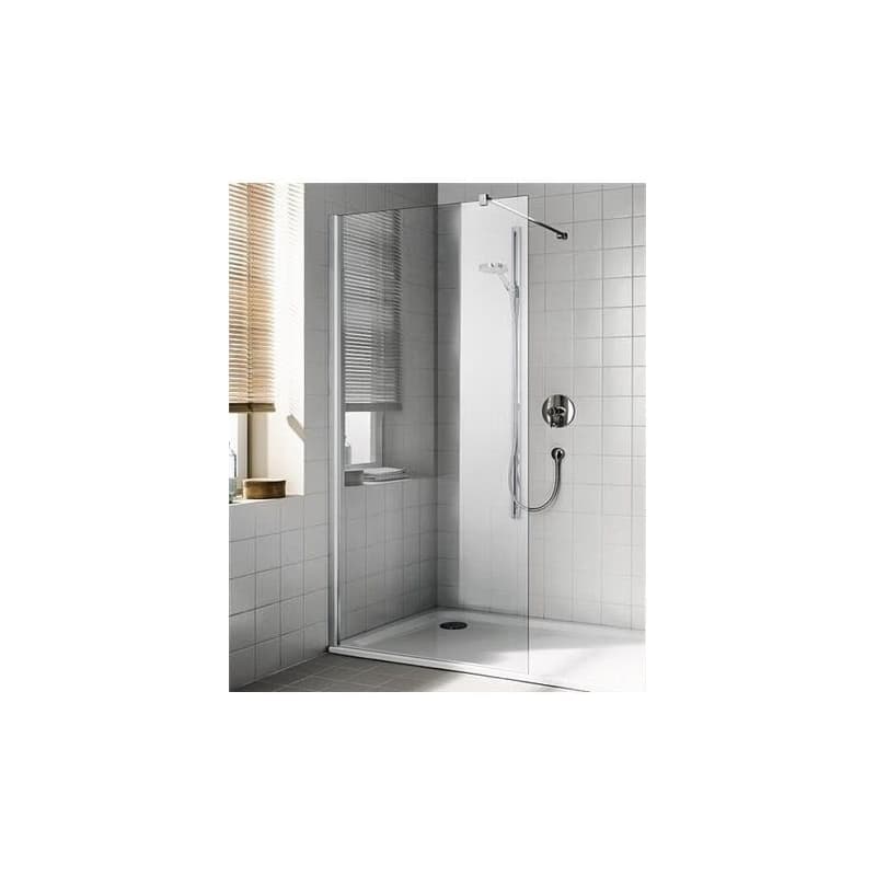 KERMI - Cada XS strieborná lesk Walk-in WALL 1000/2000 číre sklo s CadaClean CKTWF10020VPK CKTWF10020VPK 3