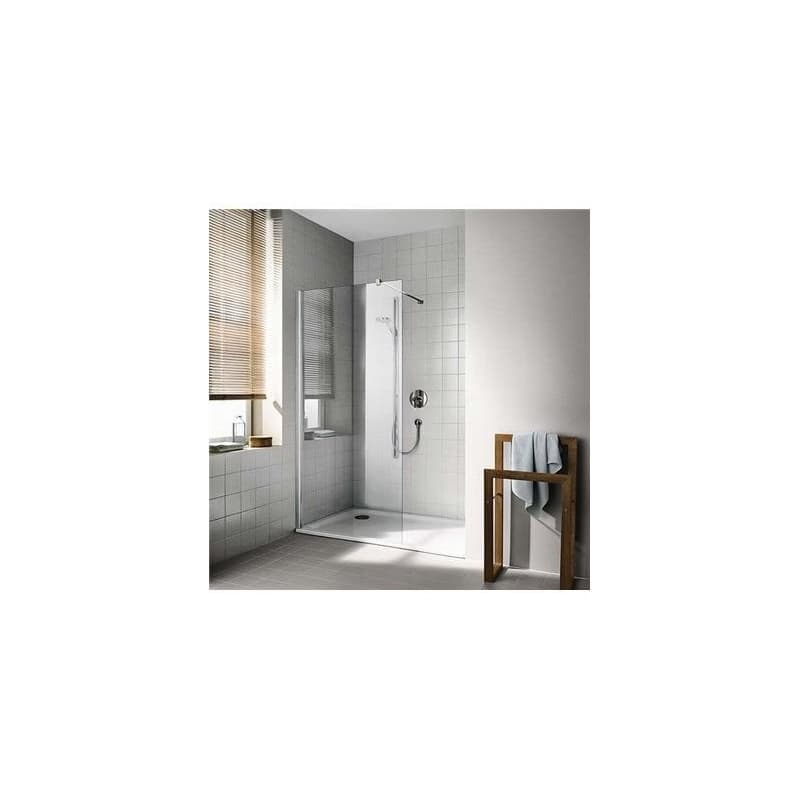 KERMI - Cada XS strieborná lesk Walk-in WALL 1000/2000 číre sklo s CadaClean CKTWF10020VPK CKTWF10020VPK 4