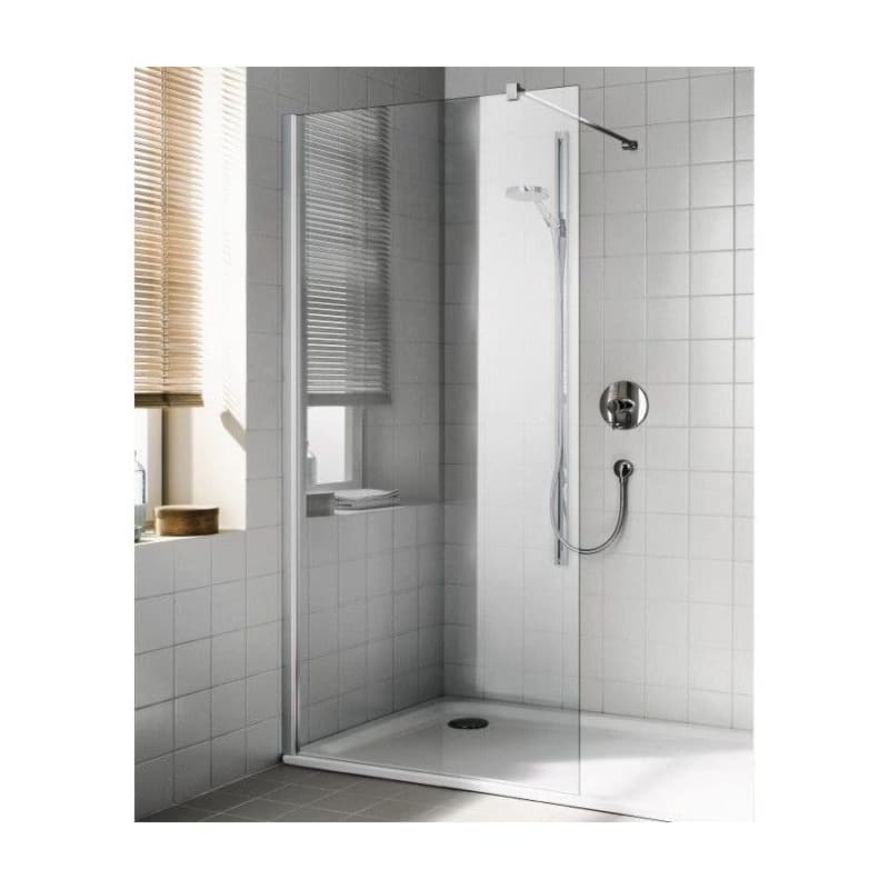 KERMI - Cada XS strieborná lesk Walk-in WALL 1000/2000 číre sklo s CadaClean CKTWF10020VPK CKTWF10020VPK 5