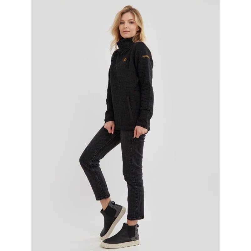Dámska mikina FUNDANGO Charlize Pullover-890-black 4