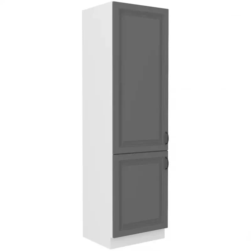 Kuchynská skrinka Stilo dustgrey/biely 60dk/210 2f 1