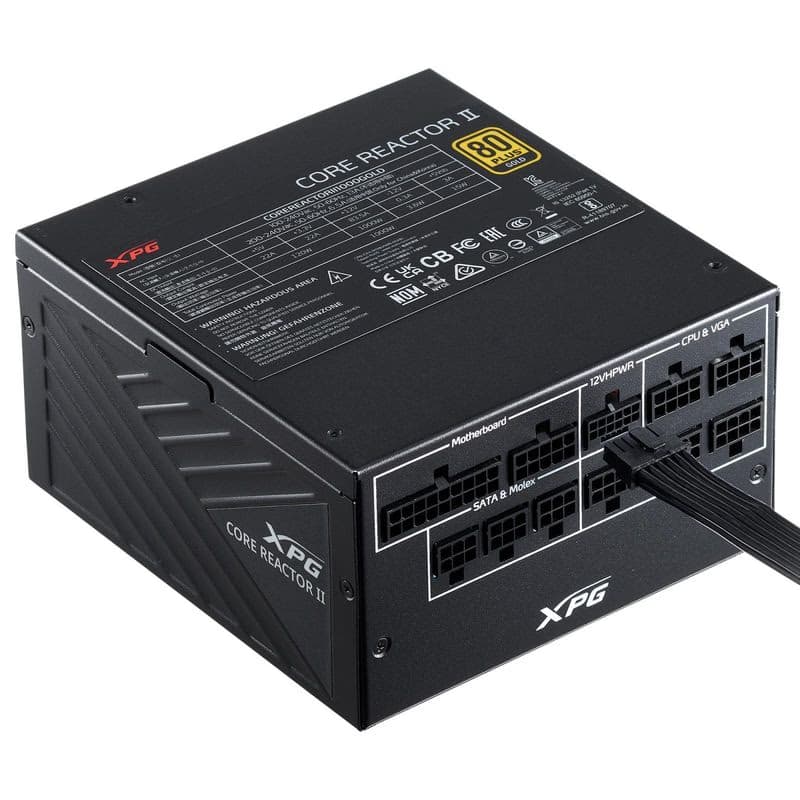 ADATA XPG CORE REACTOR II/1200W/ATX 3.0/80PLUS Gold/Modular/Retail 2