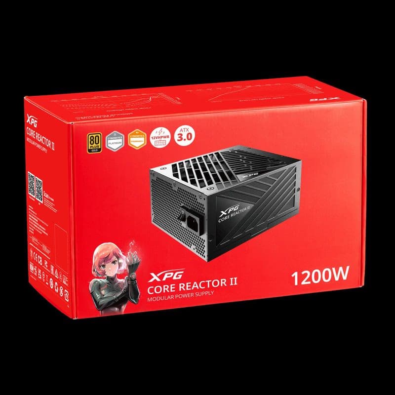 ADATA XPG CORE REACTOR II/1200W/ATX 3.0/80PLUS Gold/Modular/Retail 3