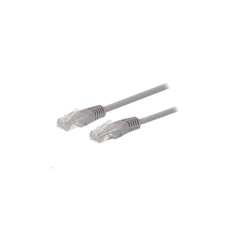 C-TECH kábel patchcord Cat5e, UTP, sivý, 0, 25m 1