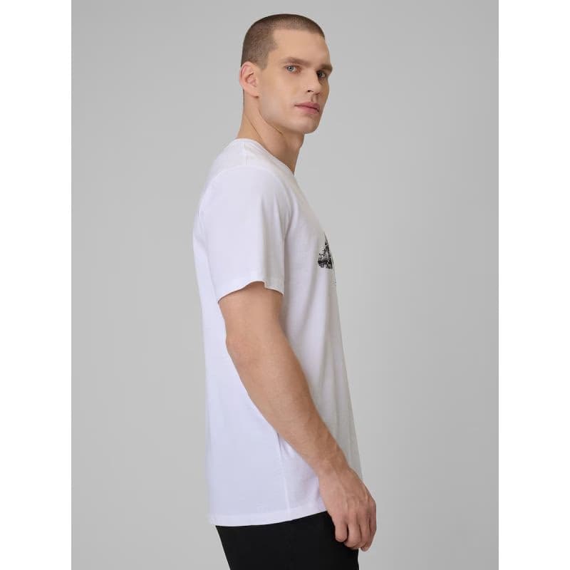 Pánske tričko s krátkym rukávom 4F TSHIRT M2659-10S-WHITE 3