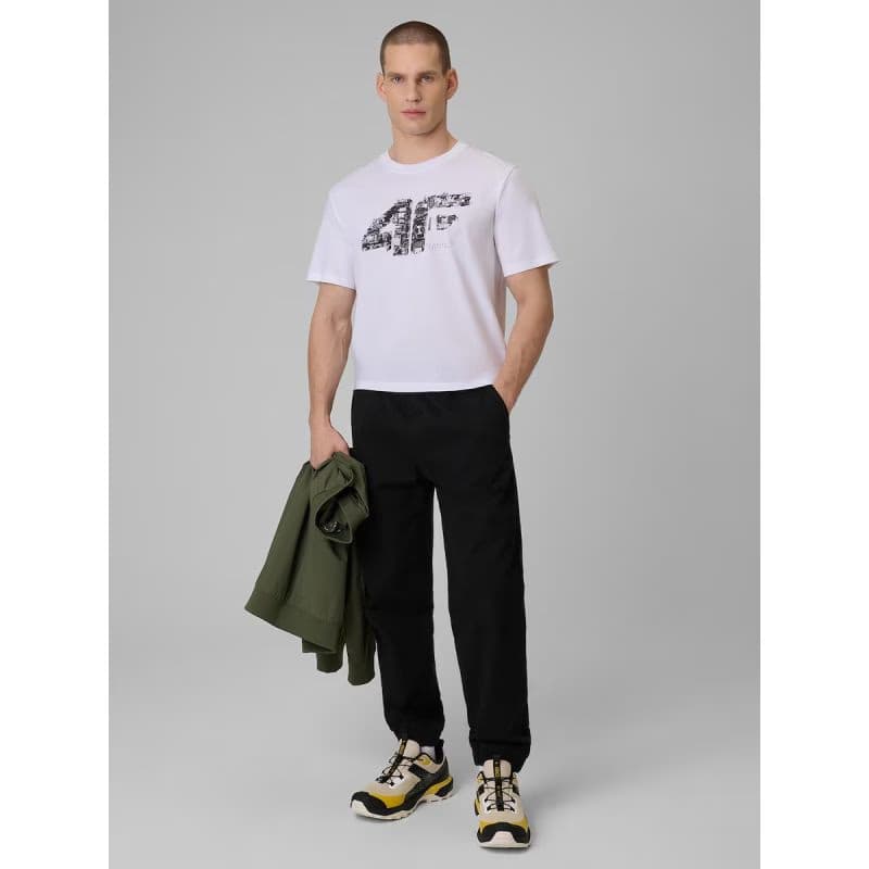 Pánske tričko s krátkym rukávom 4F TSHIRT M2659-10S-WHITE 5