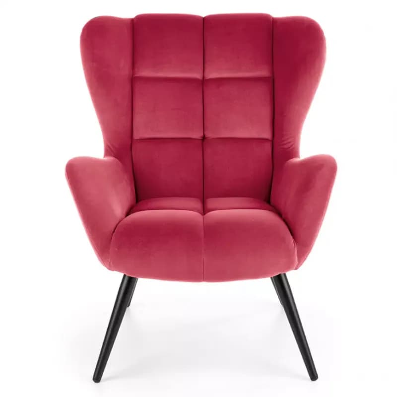 Kreslo Tyrion bordová/čierna 1