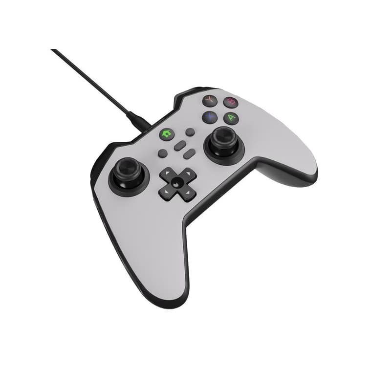 Drôtový gamepad Genesis MANGAN 300, pre PC/Switch/Mobil, biely 2