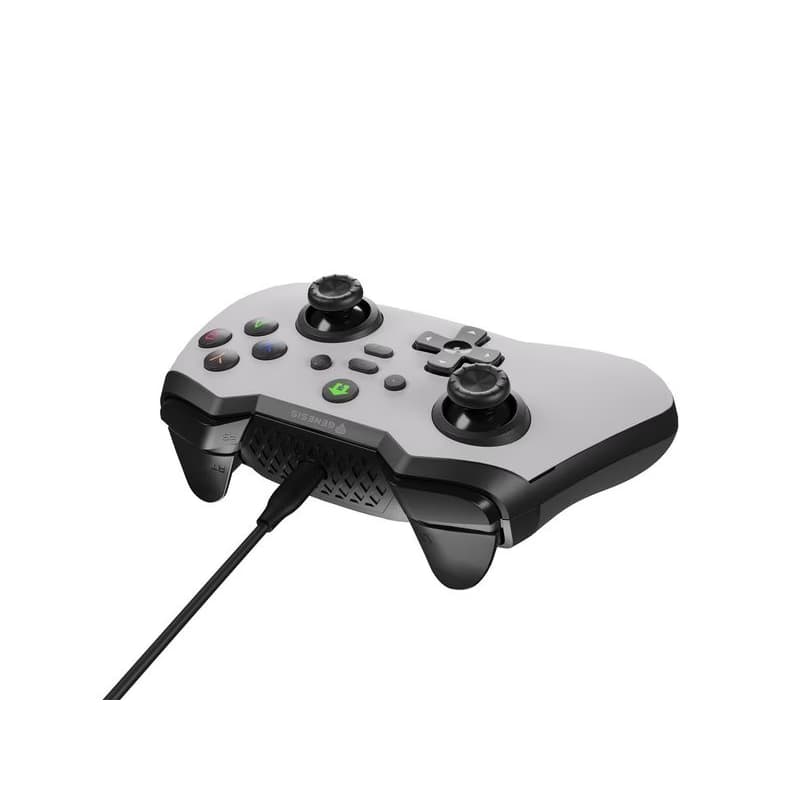 Drôtový gamepad Genesis MANGAN 300, pre PC/Switch/Mobil, biely 3