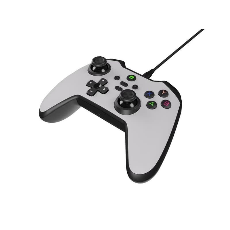 Drôtový gamepad Genesis MANGAN 300, pre PC/Switch/Mobil, biely 5