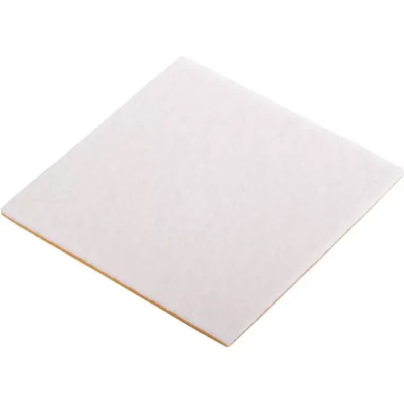 Plstená podložka biela 100x100 mm 1