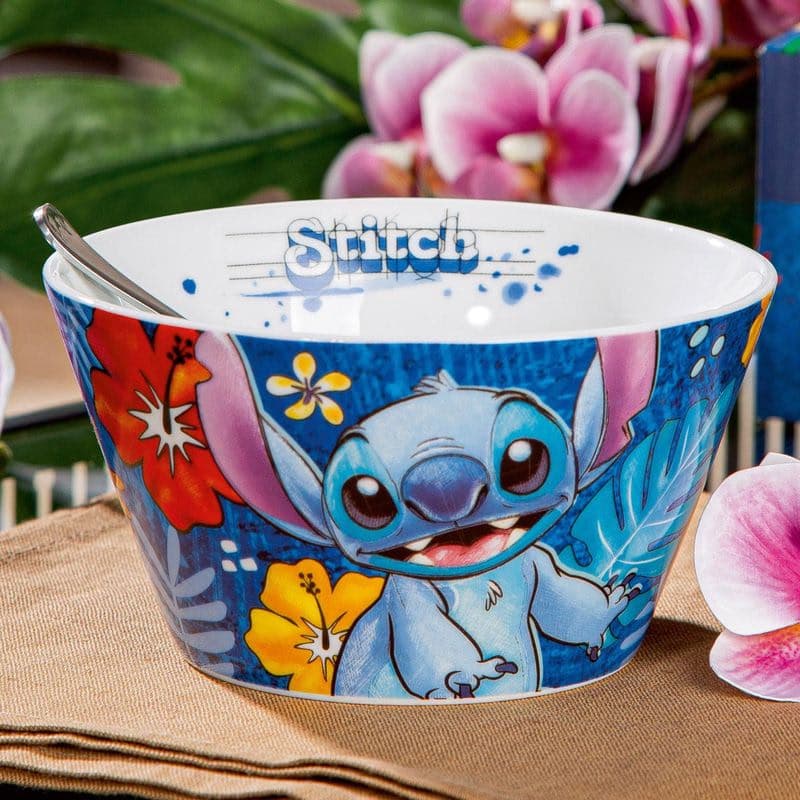 Miska Stitch, modrá 1