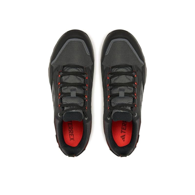 Pánska bežecká trailová obuv ADIDAS Terrex Tracerocker 2 GTX M grey six grey four semi impact orange 3