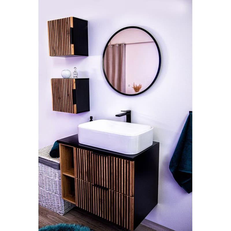 ArtCom Regál do kúpeľne XILO Oak 81-01 6