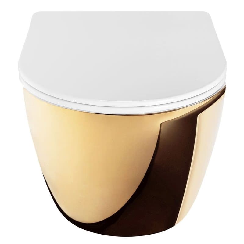 REA - Závesná WC misa Carlo Mini Tornado NF WHITE GOLD REA-C6808 4
