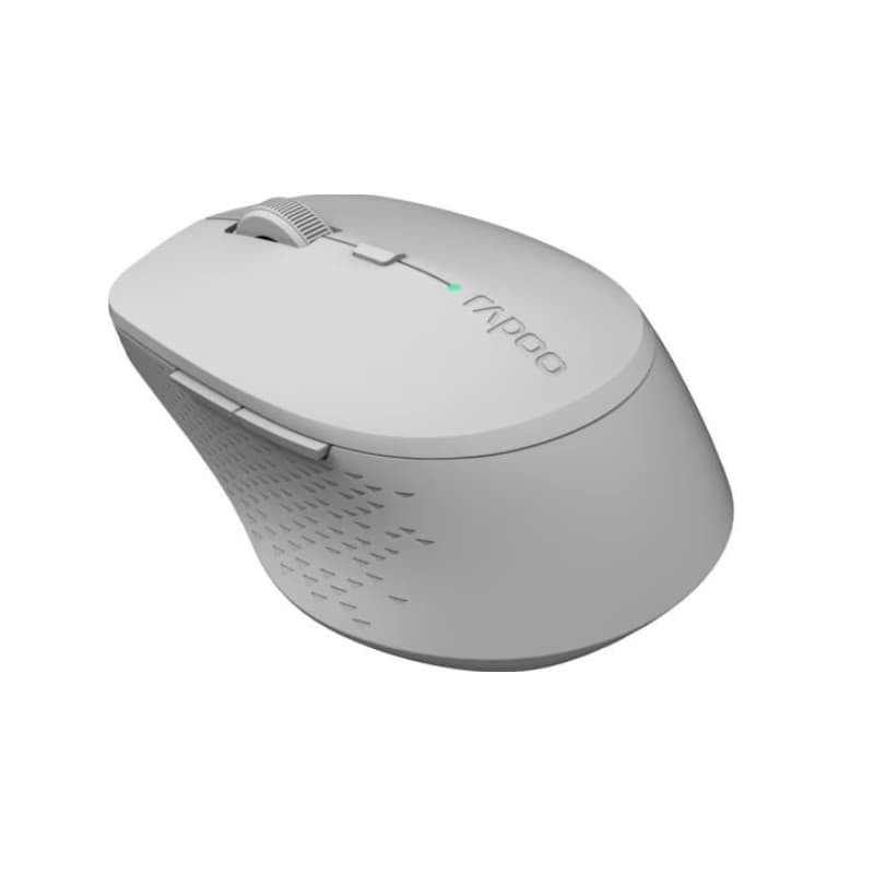 RAPOO myš M300 Silent Wireless Optical Mouse, Multi-mode: 2.4 GHz, Bluetooth 3.0 & 4.0, Grey 4