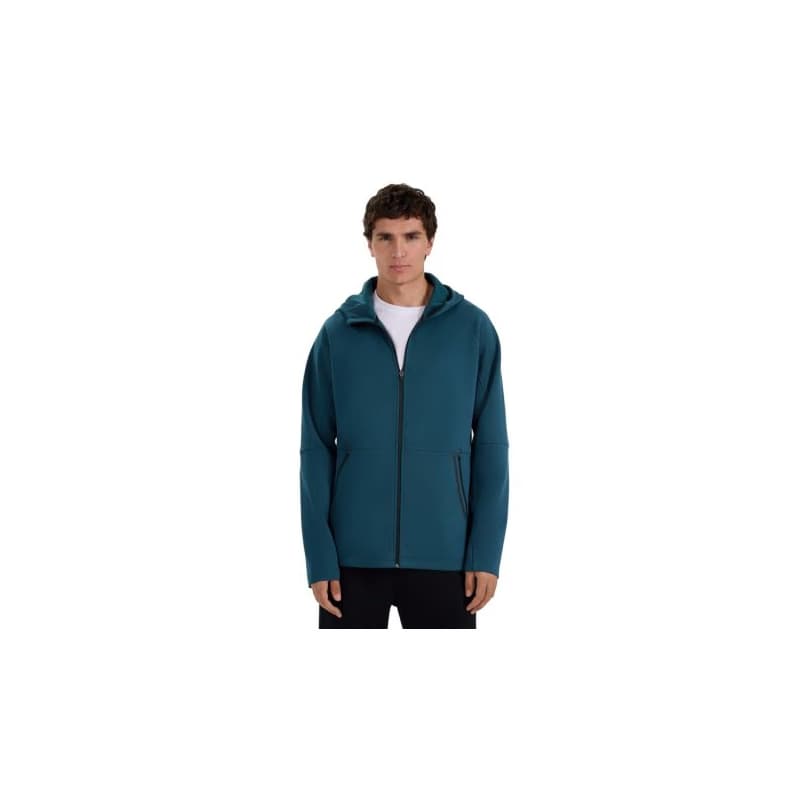 Pánska mikina so zipsom 4F SWEATSHIRT M1865-WAW25TSWSM1865-32S-DENIM