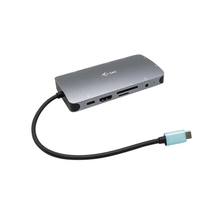 i-tec USB-C Metal Nano Dock HDMI/VGA s LAN + Power Delivery 100W + Charger 100W (bundle) 1
