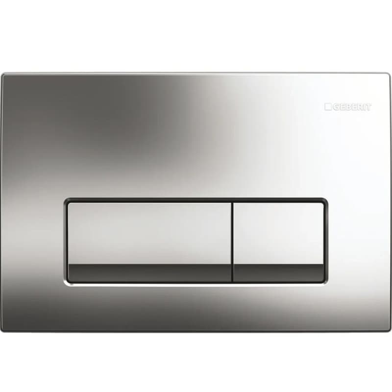 GEBERIT - Ovládacie tlačidlo Delta 51, plast, chróm 115.105.21.1