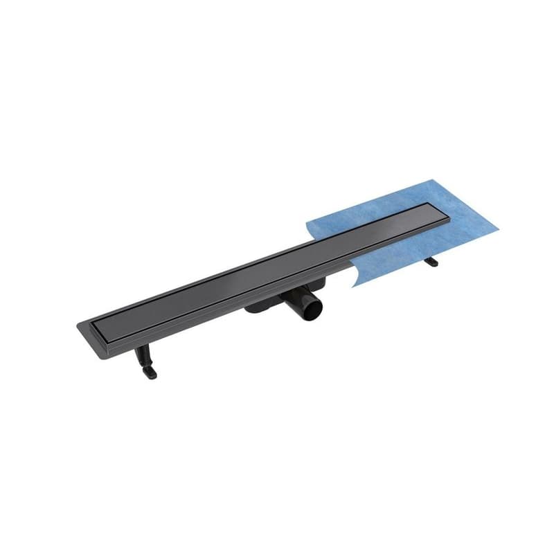 BESCO - Odtokový žľab VIRGO DUO GRAFIT - Rozmer A - 90 cm ZLOL90VGR 1