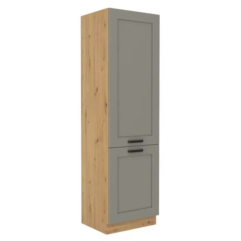 Kuchynská skrinka Luna claygrey/artisan 60DK-210 2F 1